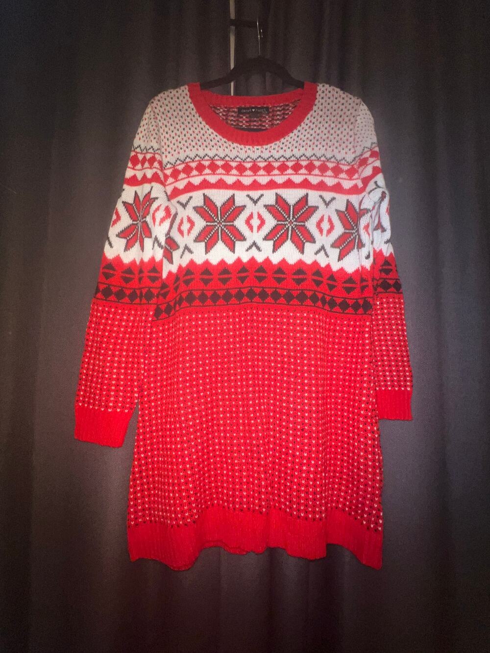 Ugly Christmas Sweater Xmas Size 2X